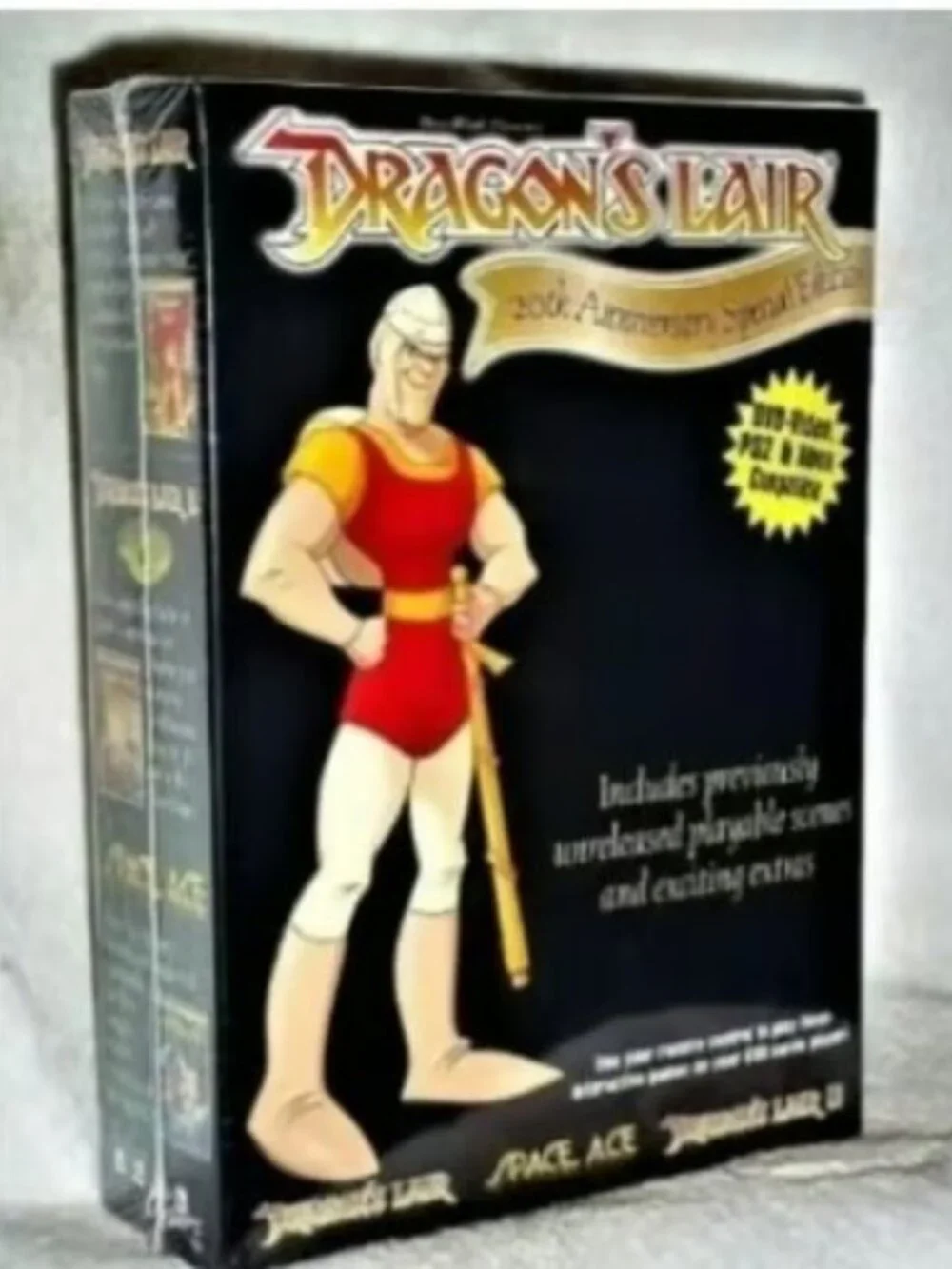 Dragon's Lair 20th Anniversary Special Edition DVD Games ~ PS2 & Xbox Compatible